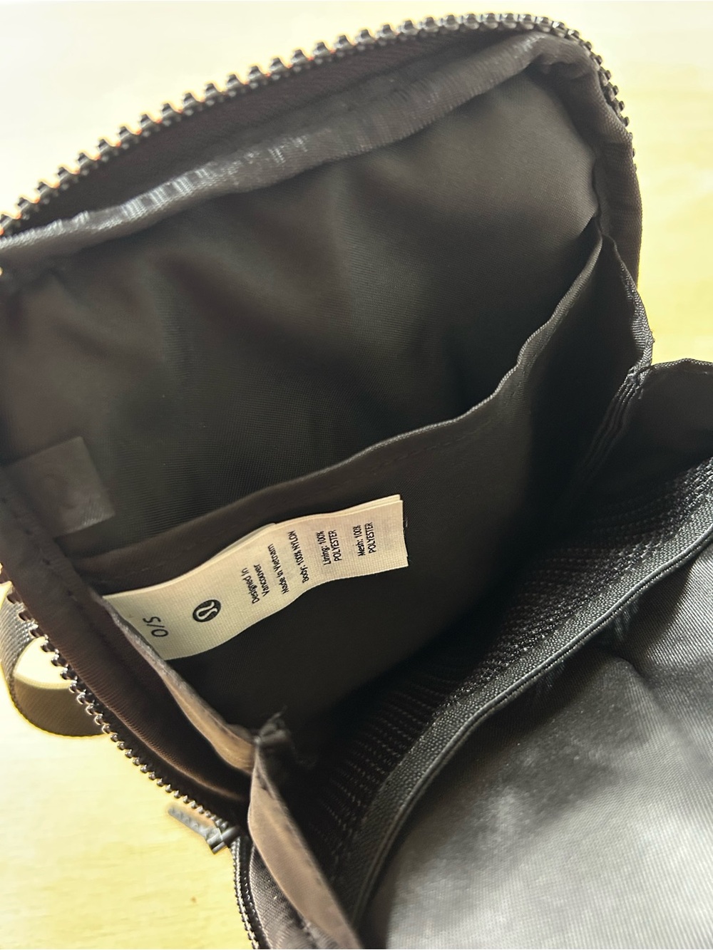 Lululemon Athletica Easy Access Black Sling Crossbody Bag w/ Removable Straps - Picture 3 of 3
